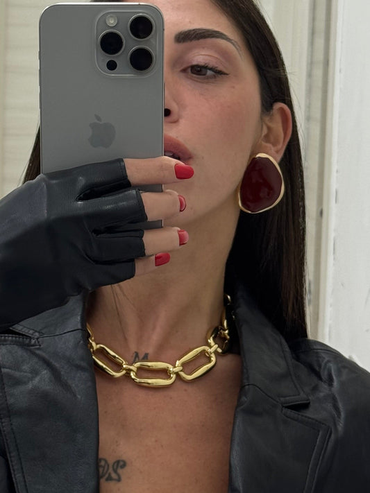 orecchini madame rouge