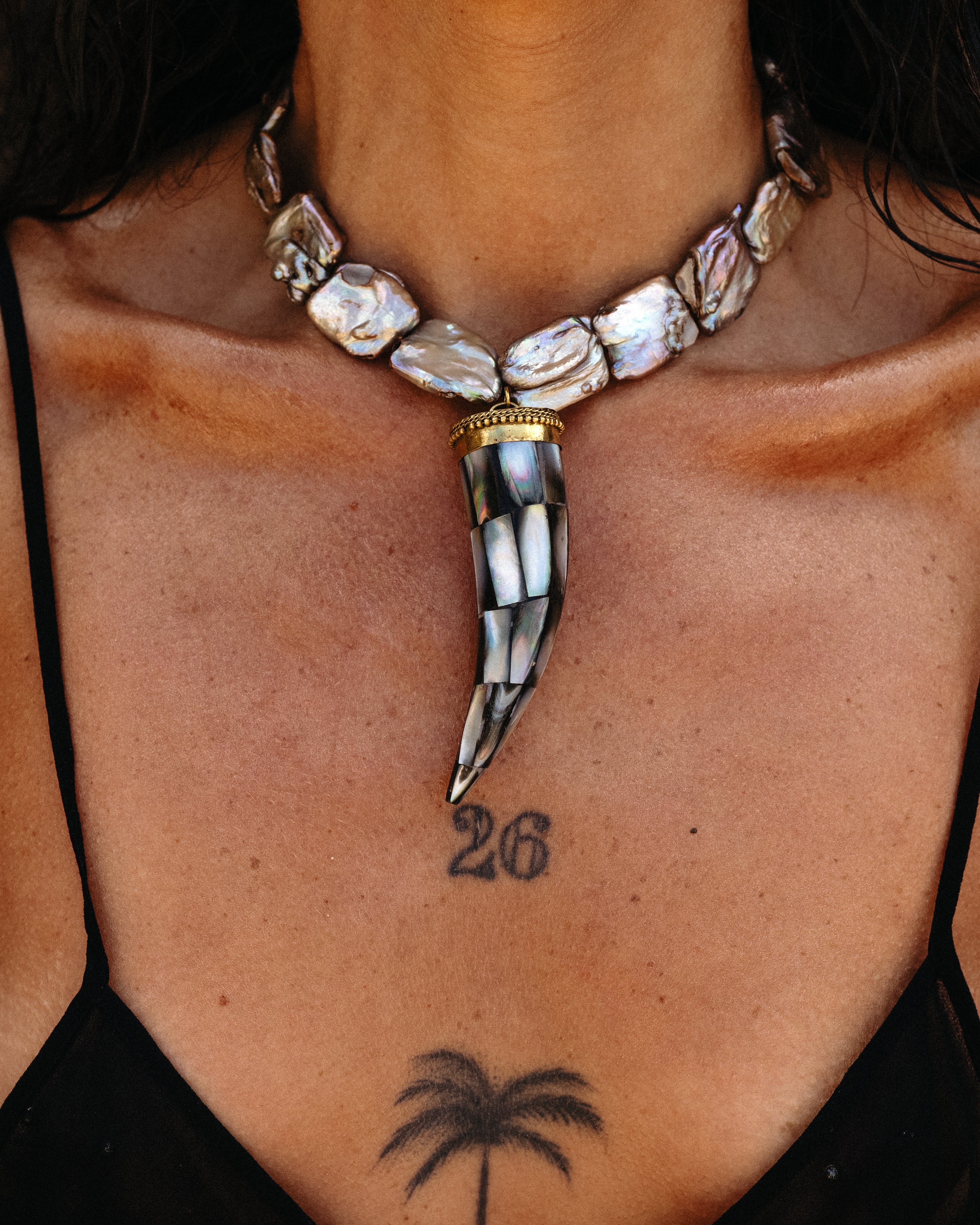 PERLA NEGRA - necklace