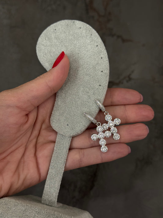 Orecchini little cross