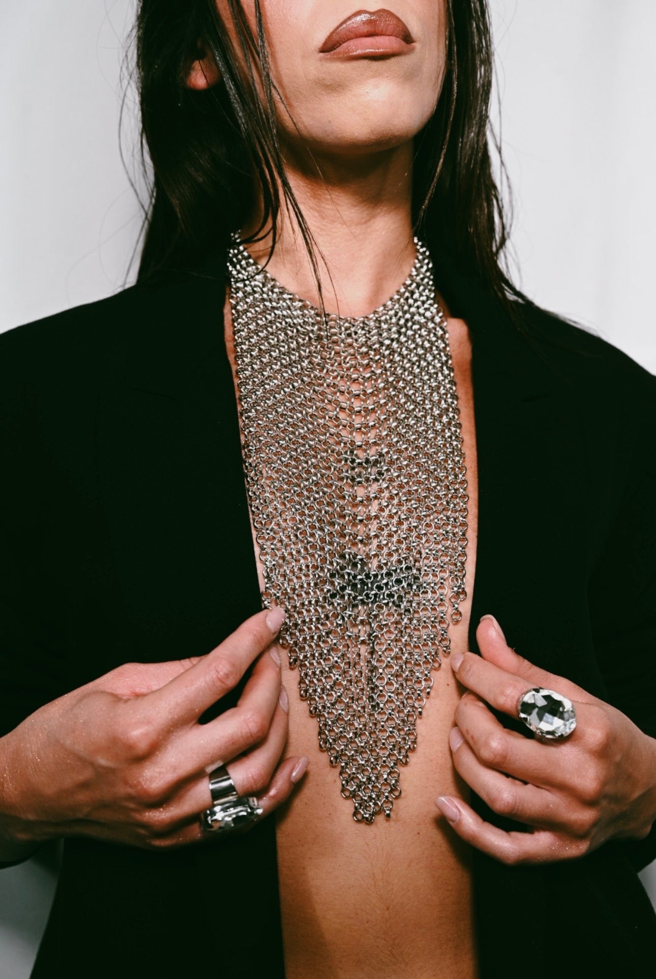 ALLURE necklace -SILVER